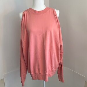 All Saints Coral Knit Top